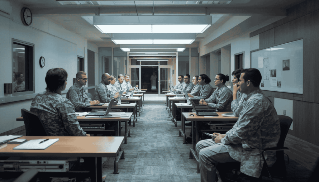 Organized medical documentation preparation for MEPS physical exams.